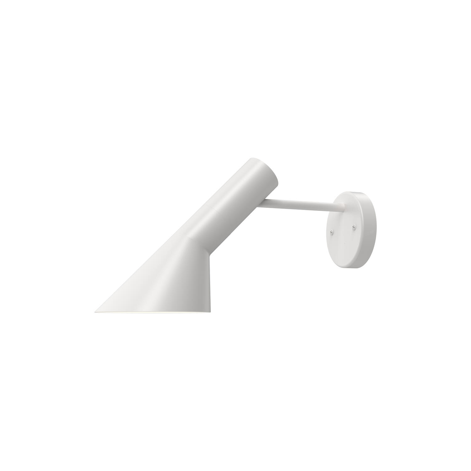 AJ v&aelig;glampe uden afbryder & ledning, white