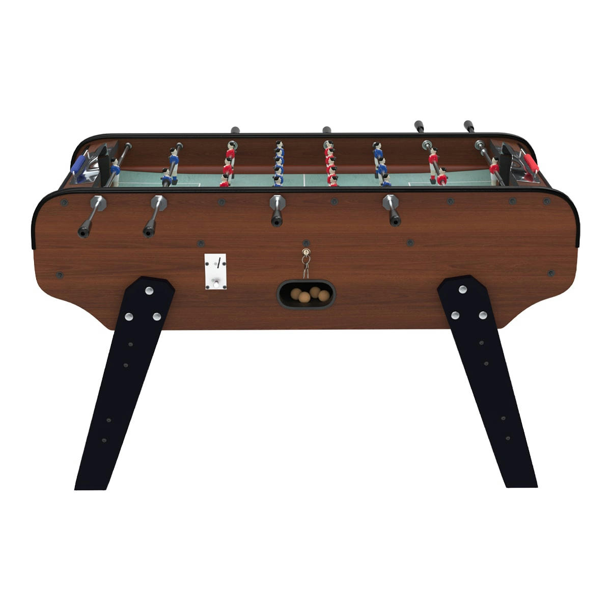 BISTROT - Baby foot acajou avec monnayeur