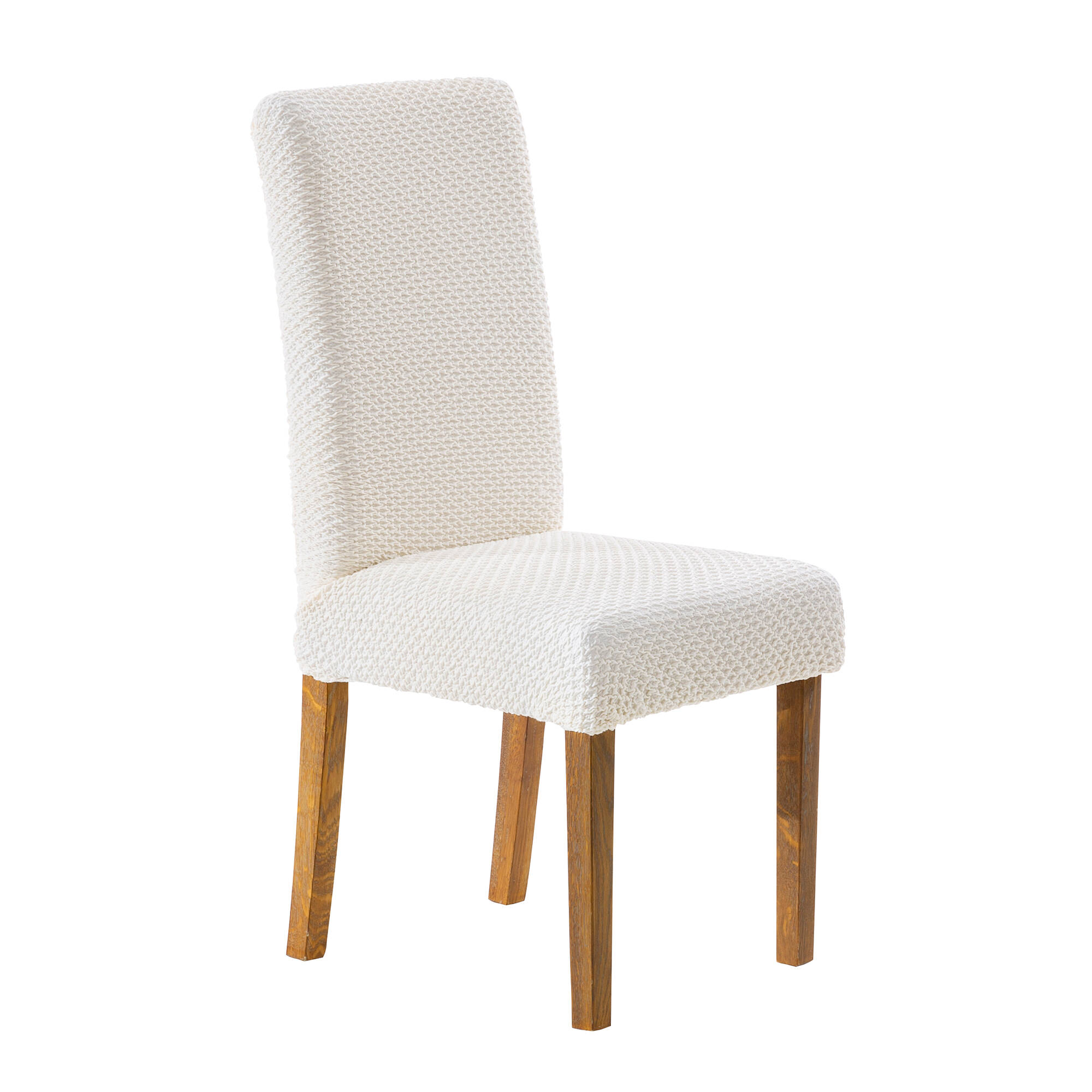 Housse texturée bi-extensible spéciale chaise