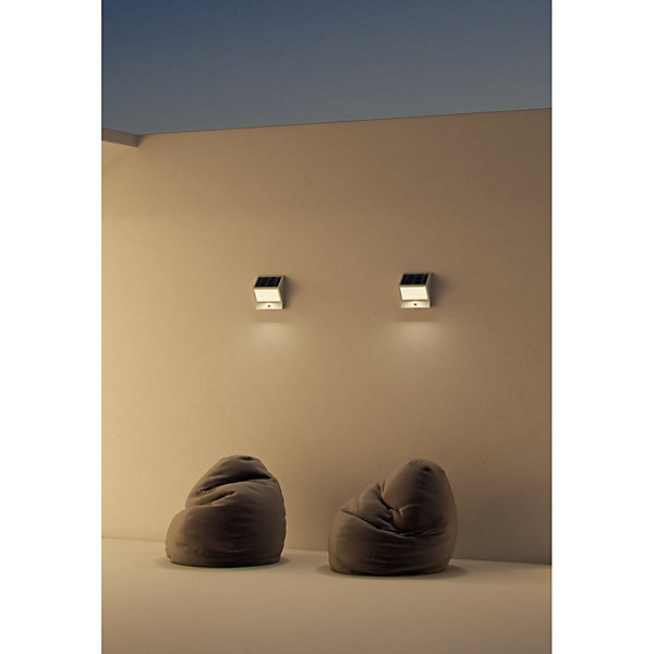 EGNA Spot à énergie solaire blanc 4000K Luminaire extérieur Beneito Faure