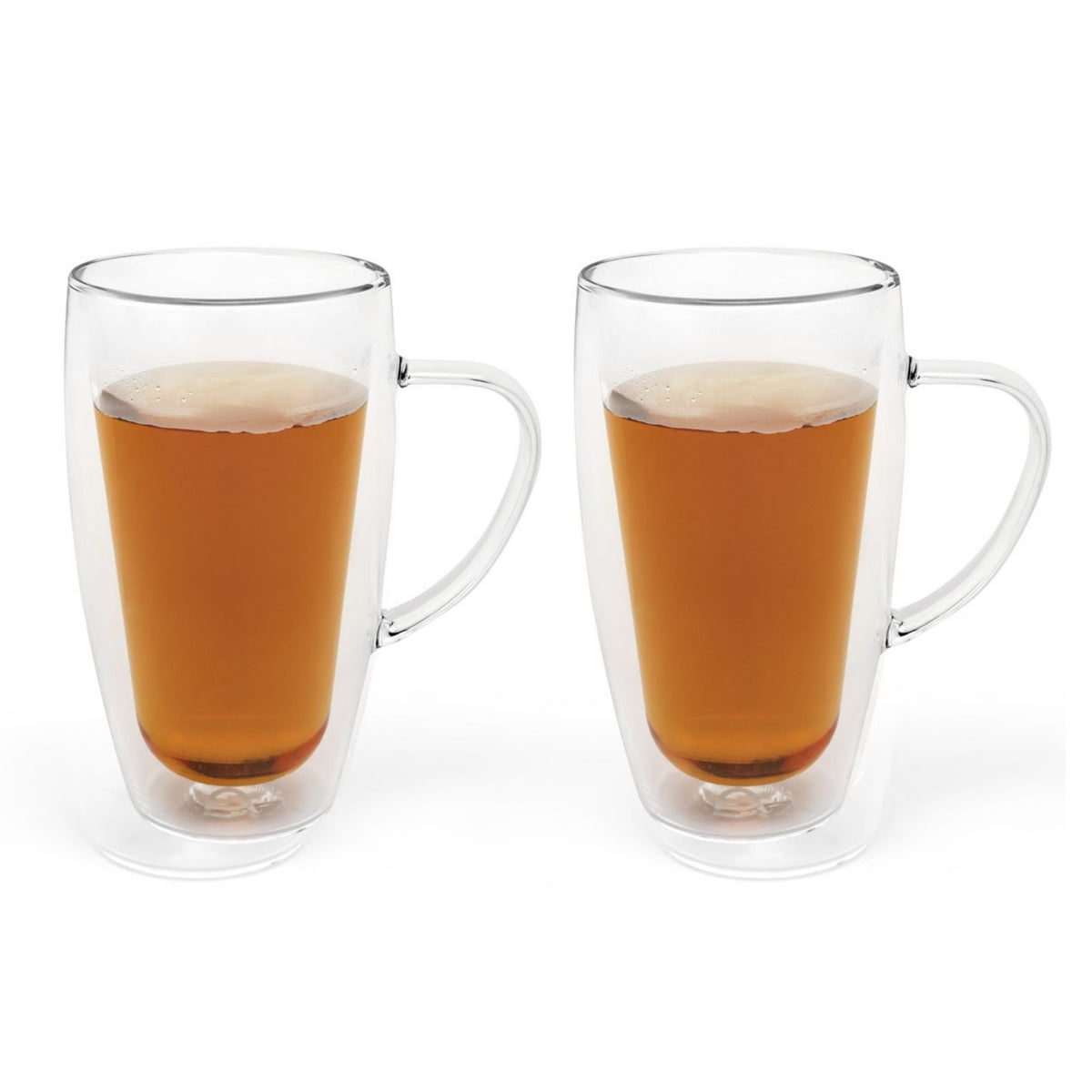 Bredemeijer -Dubbelwandig glas koffie/thee 295ml s/2