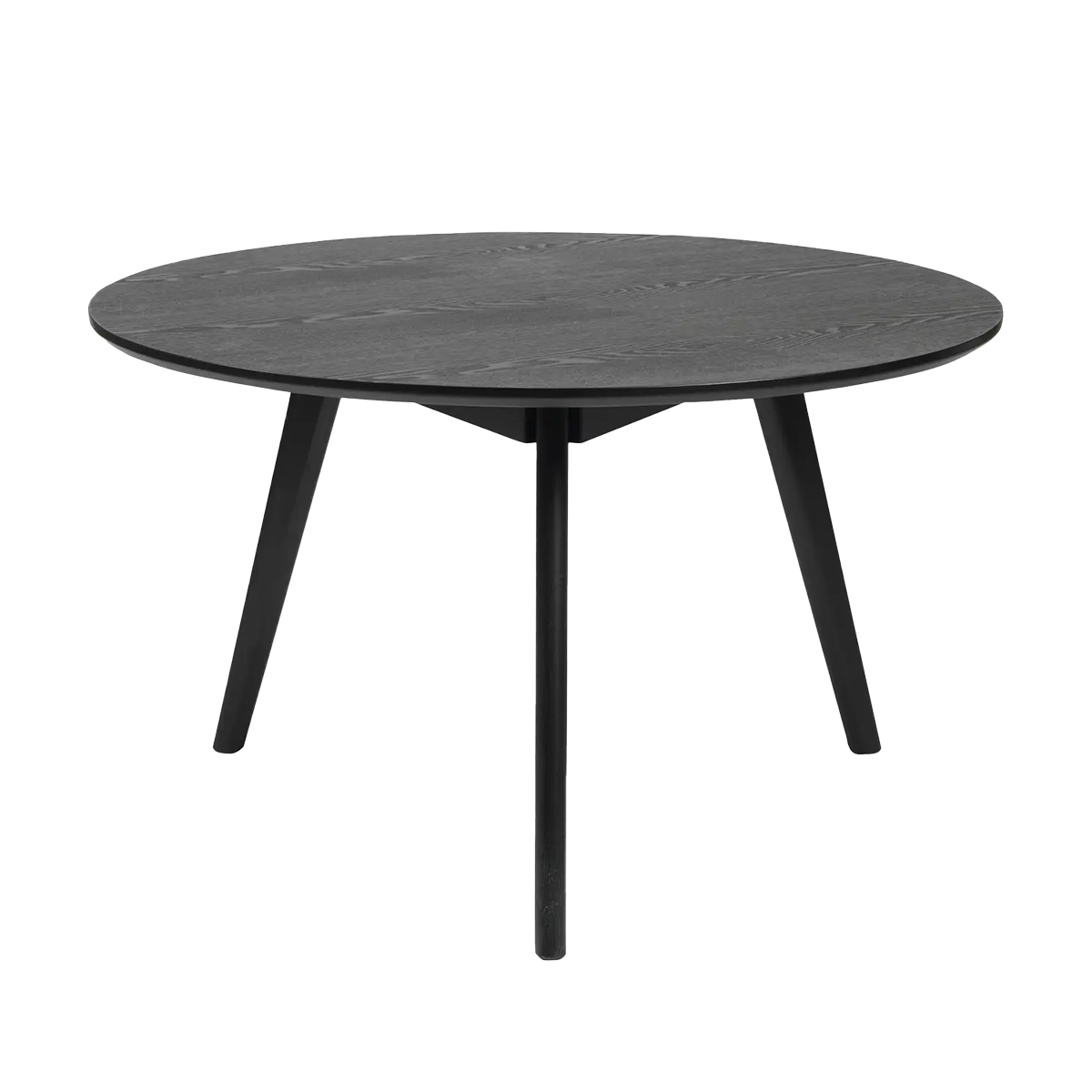 Rowico Home Yumi Ronde Houten Salontafel Ø 90 cm - Zwart