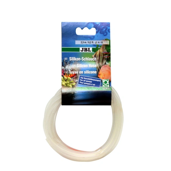 Schlauch, transparent, 4/6mm , Länge: 2,5 m