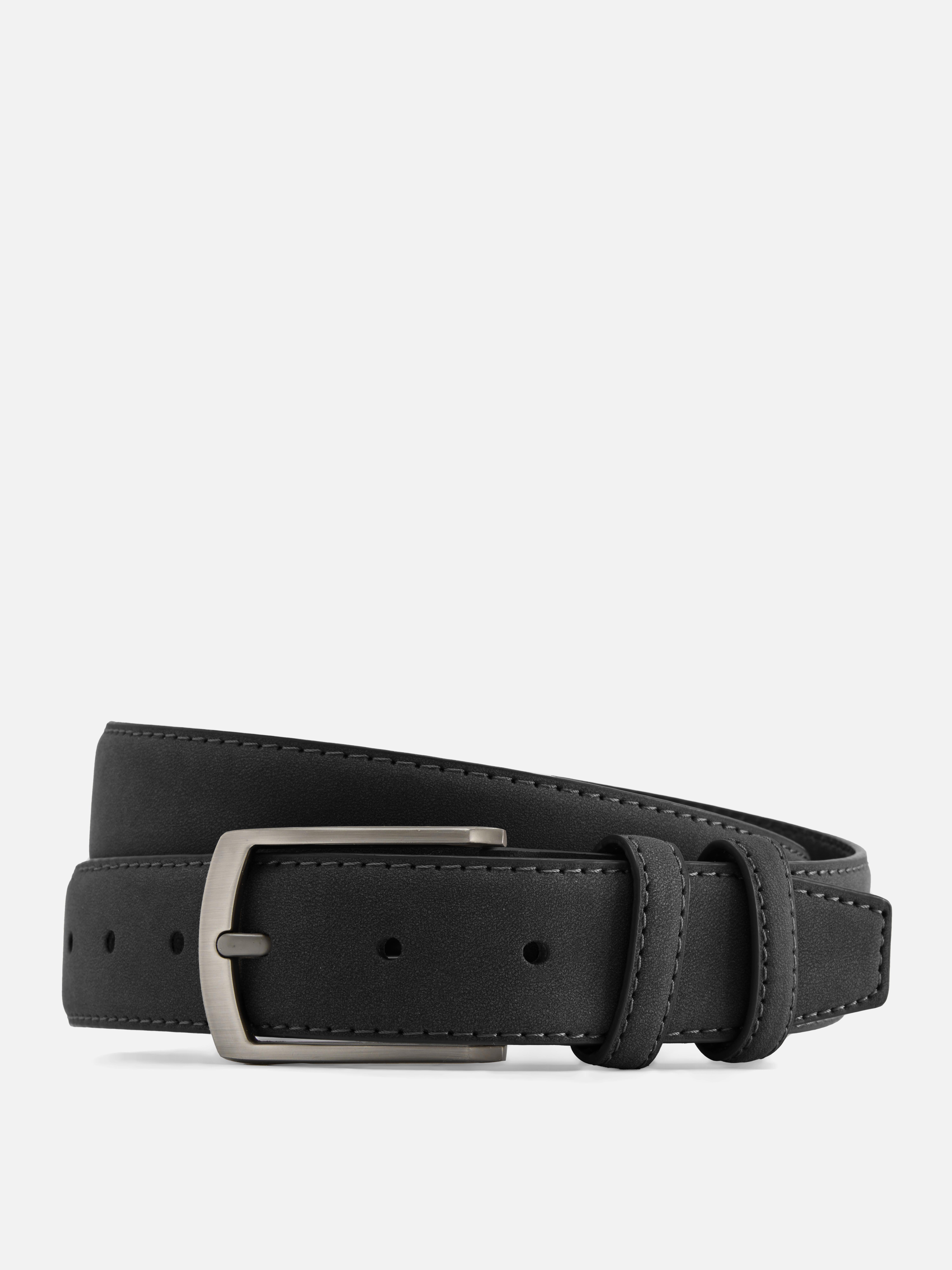 Faux Suede Belt