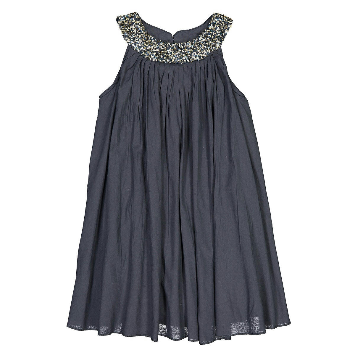 Robe encolure sequins