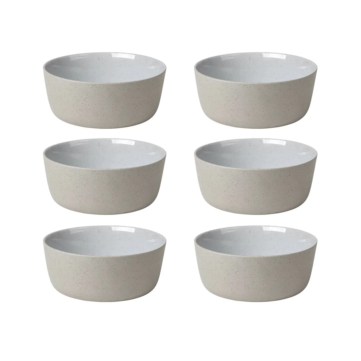 Blomus - Sablo Schale, Ø 15,5 cm, beige (6er-Set)