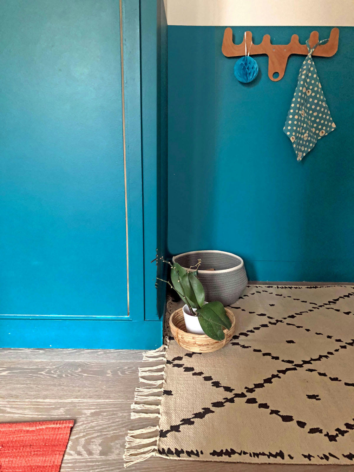 BERBERE - Tapis enfant en coton de style berbère 100x140