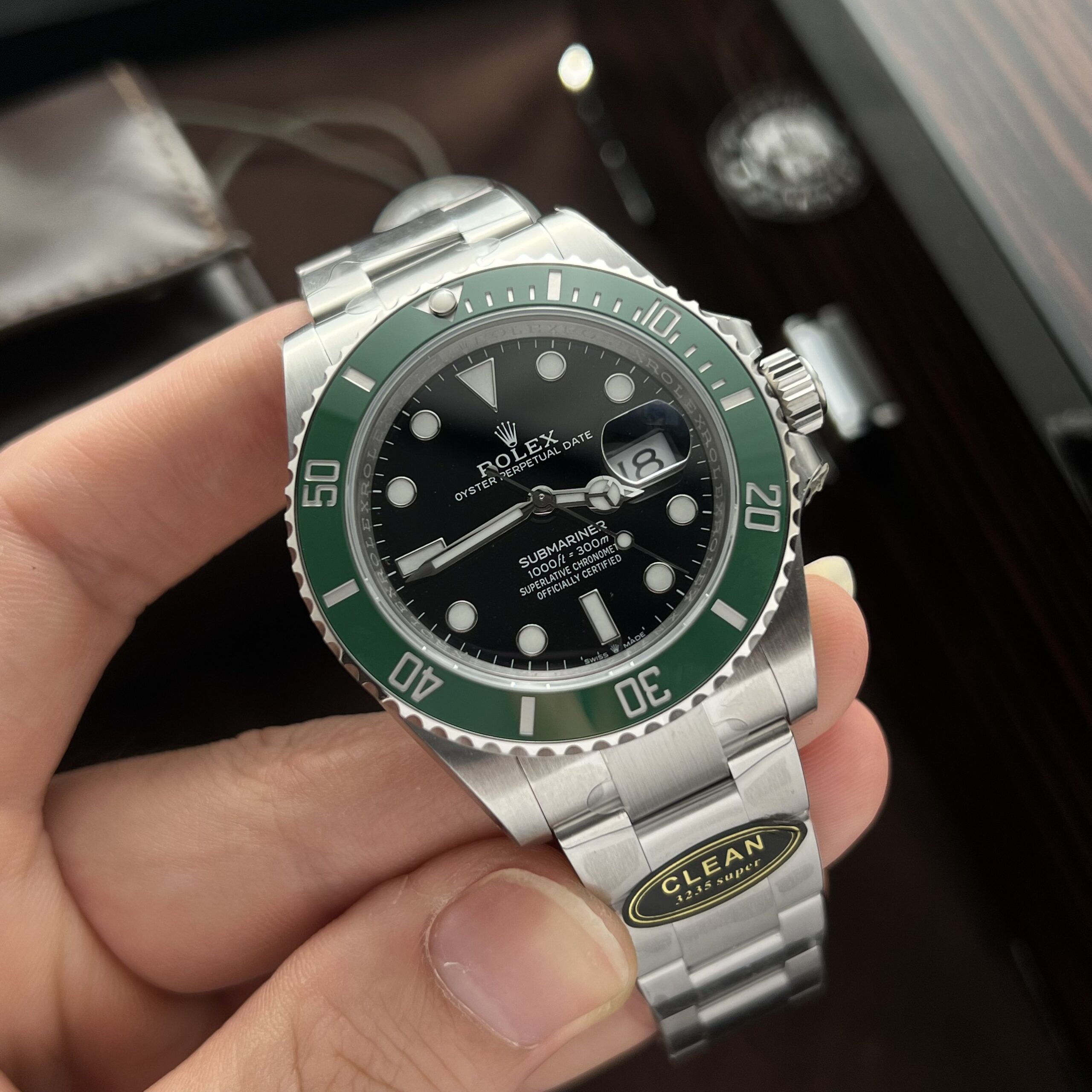 Rolex Submariner 126610LV Stabucks 904L Steel Black Dial 41mm Oyster Super Clone