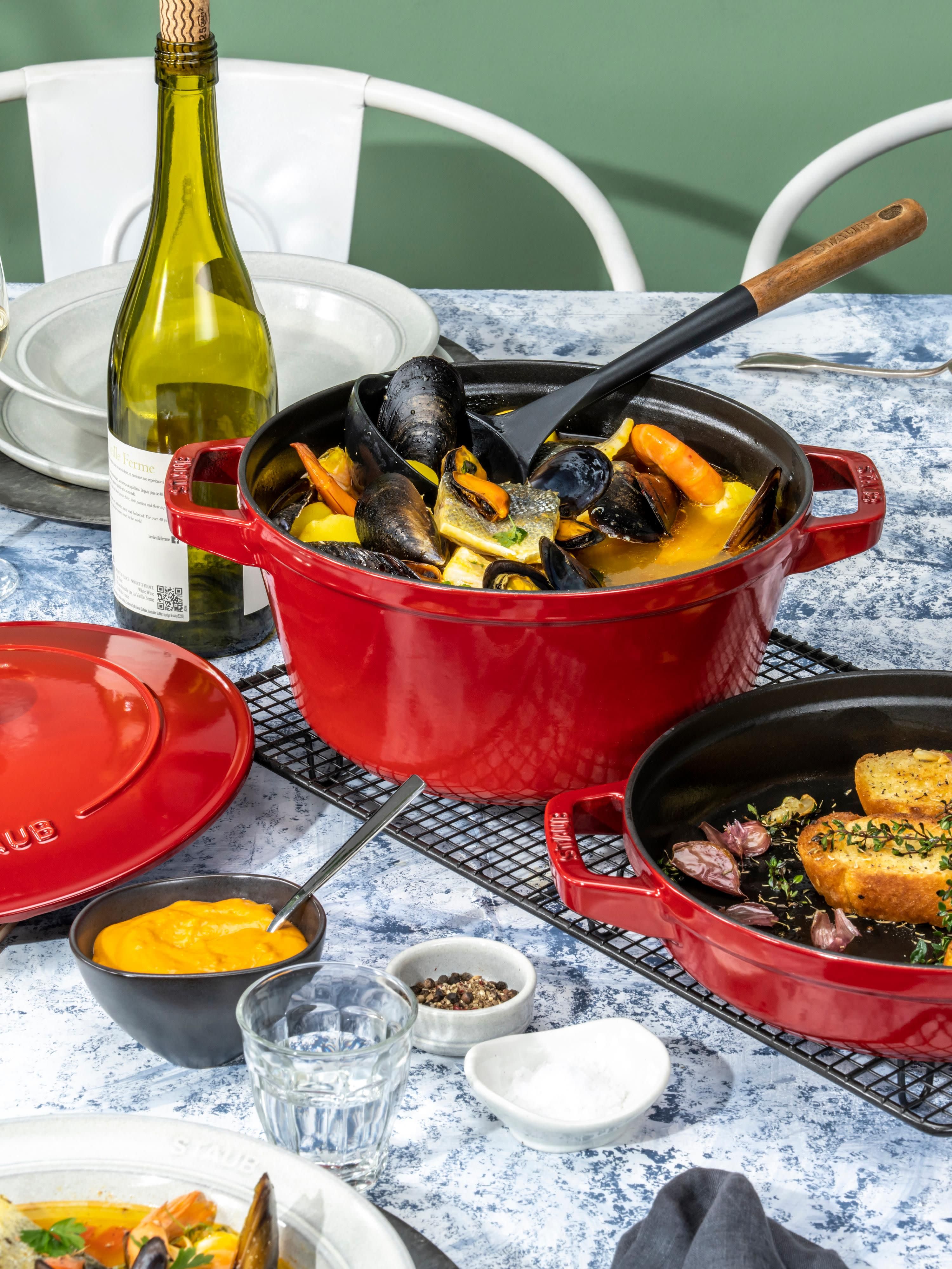 Kochtöpfe La Cocotte aus Gusseisen, 3er-Set