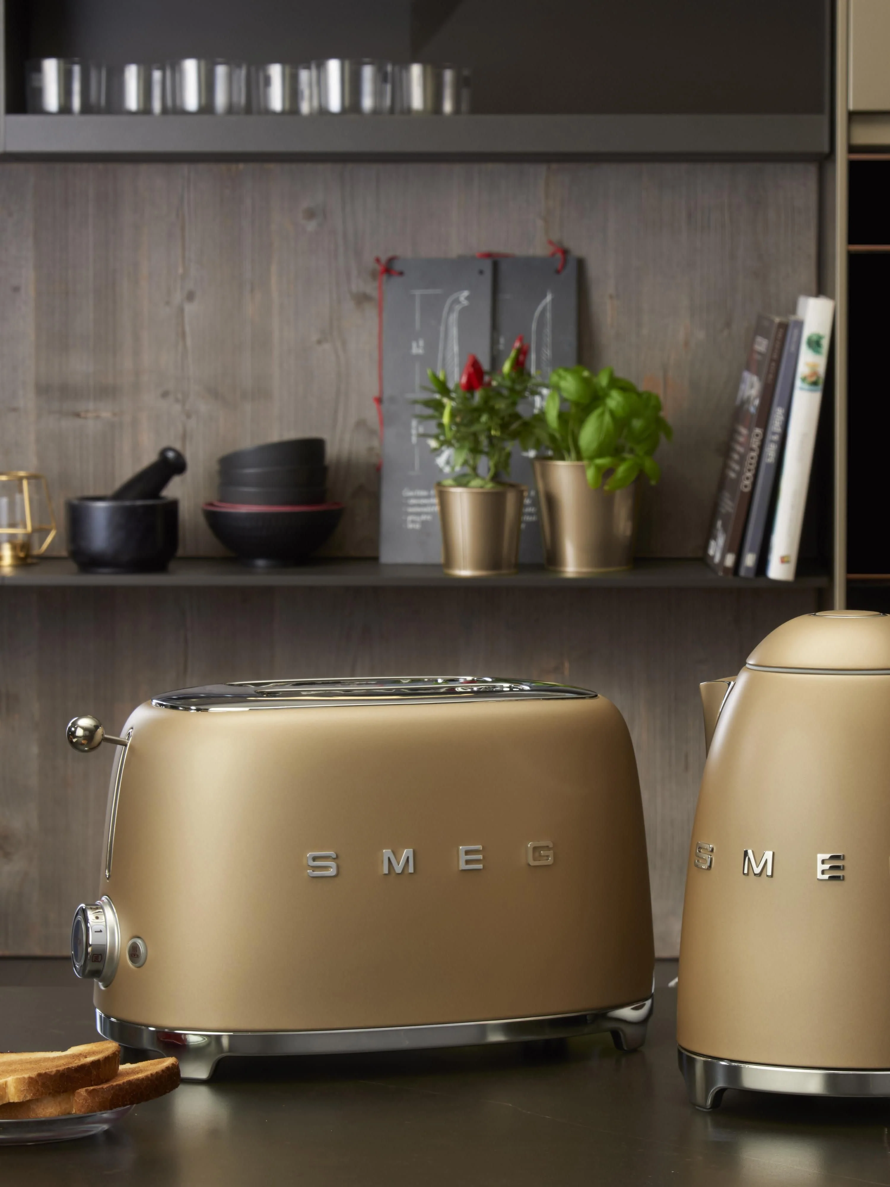 Kompakt-Toaster 50's Style