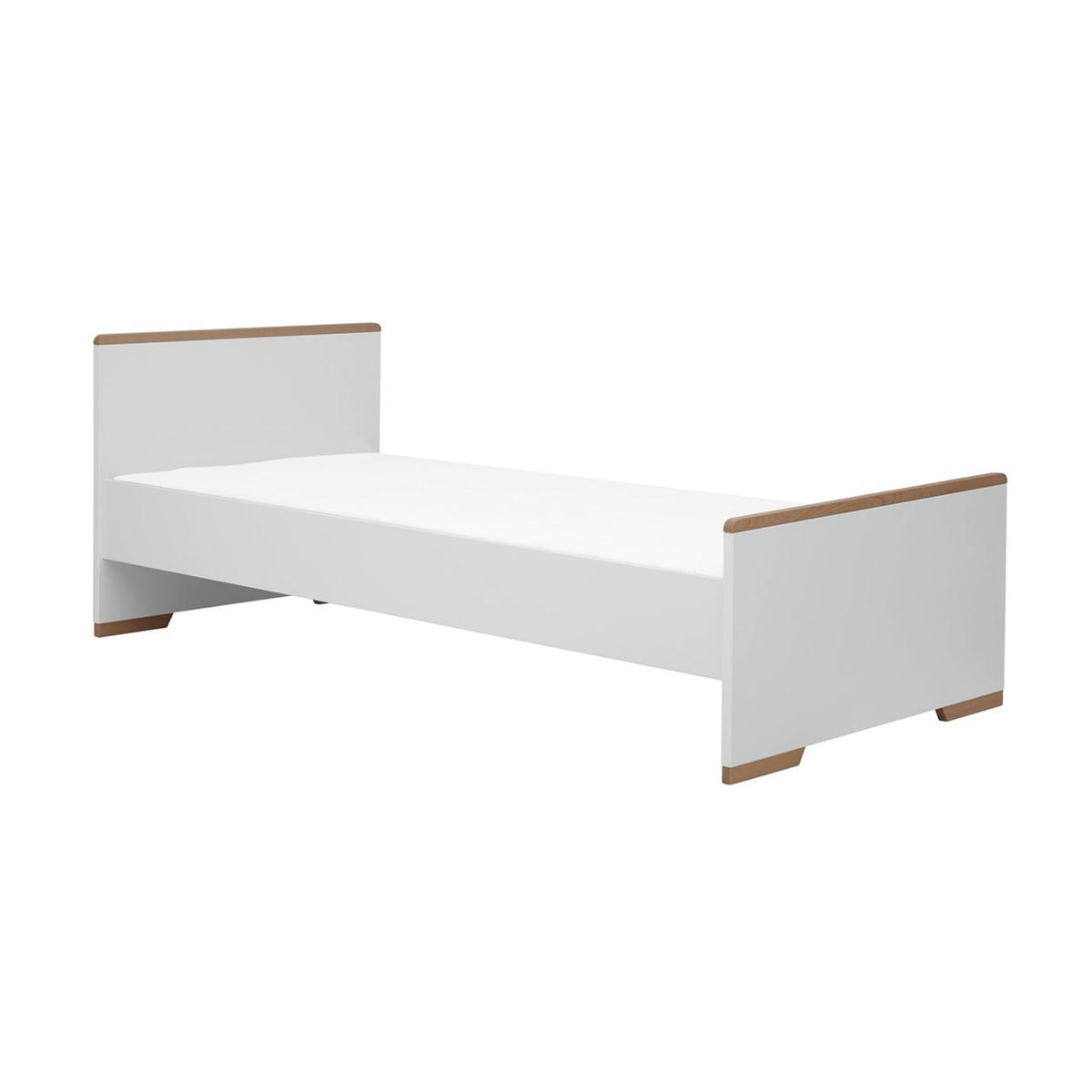 SNAP - Lit junior 90x200 blanc naturel