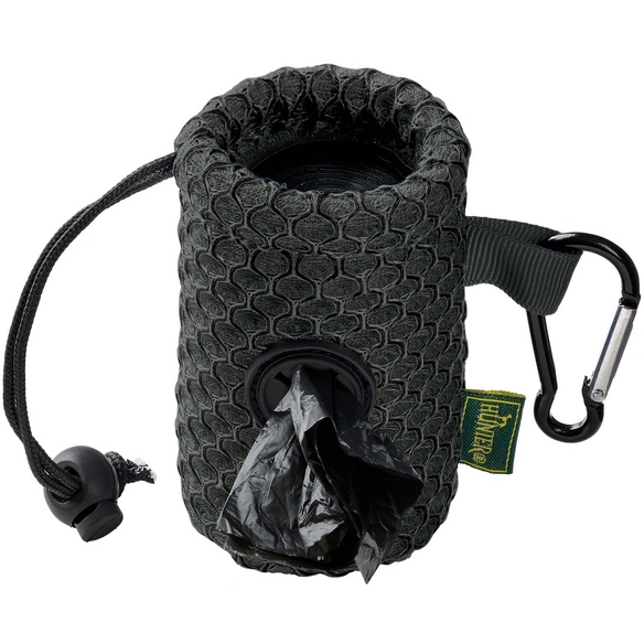 Kotbeutel, für Hunde, Polyester/Kunststoff/Metall, anthrazit