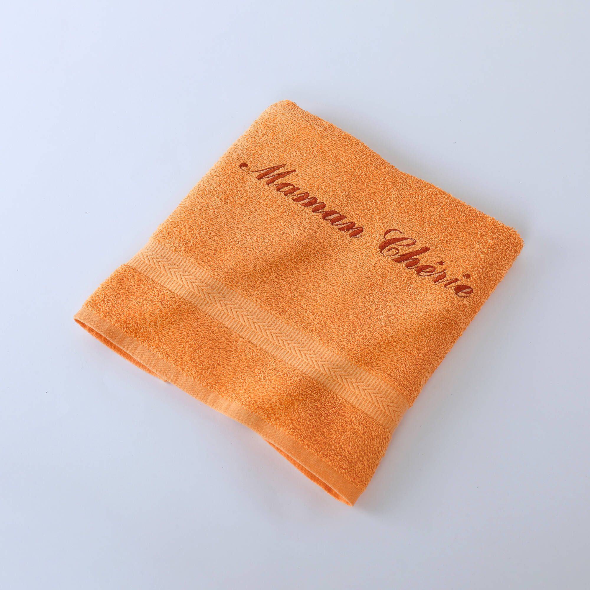 Collection serviettes de bain personnalisables confort moelleux