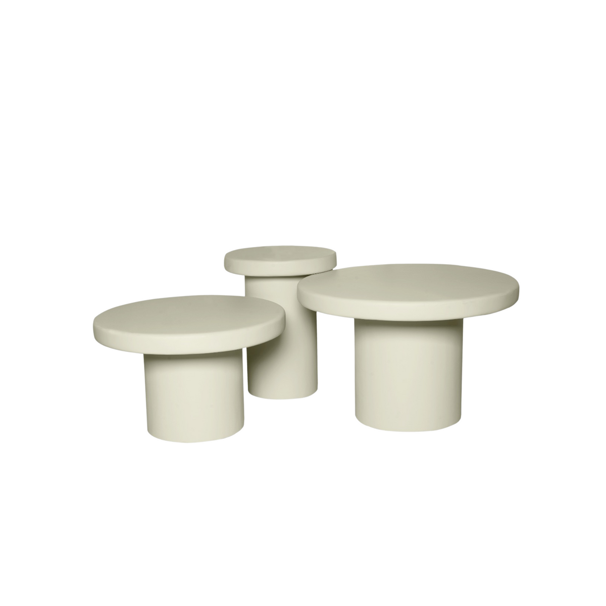 Starfurn salontafel Maya - beige - 70x70x45cm