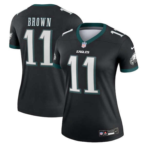 A.J. Brown Philadelphia Eagles Nike Women's Legend Jersey - Black