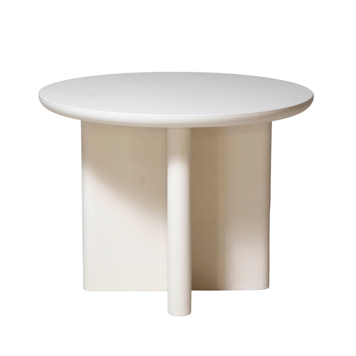Giga Meubel Countertafel Miso - Beige Composiet - 120x120x90cm