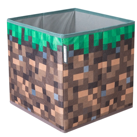 Aufbewahrungsbox »MINECRAFT«, BxHxT: 27 x 27 x 27 cm, Grasblock   TNT Design, 2er Set