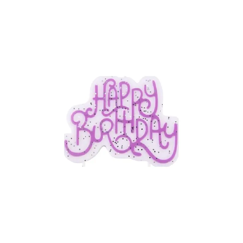 Geburtstagskerzen Happy Birthday