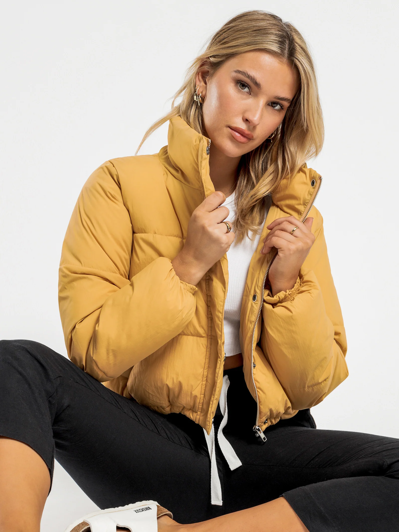 Topher Cropped Puffer Jacket