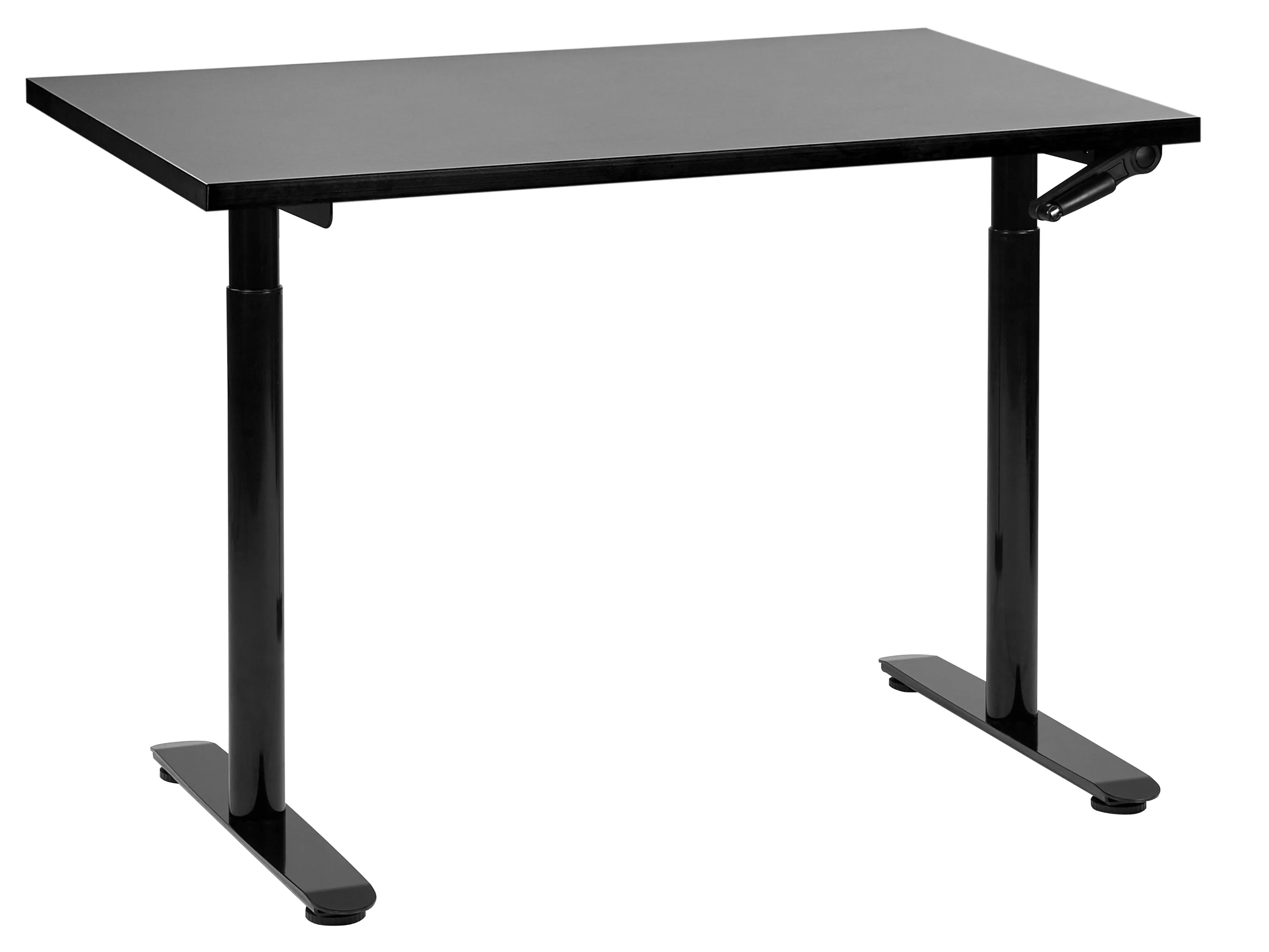 Manual Adjustable Standing Desk DESTINAS Black 120 cm 72 cm