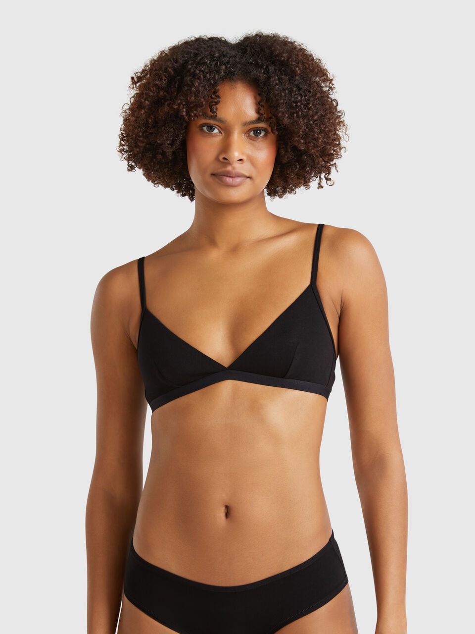 Super stretch triangle bra