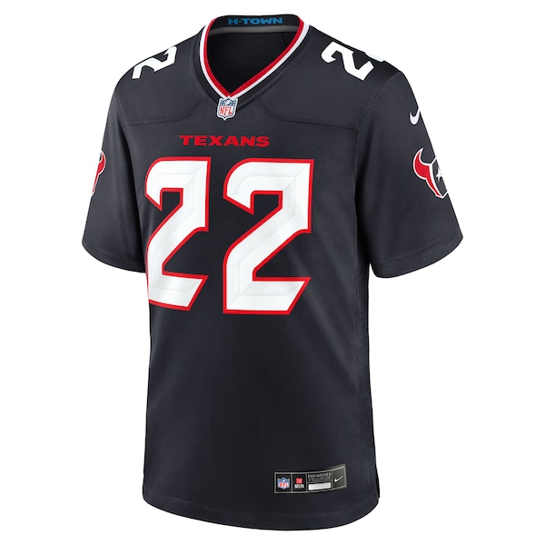 Cam Akers Houston Texans Nike Team Game Jersey -  Navy