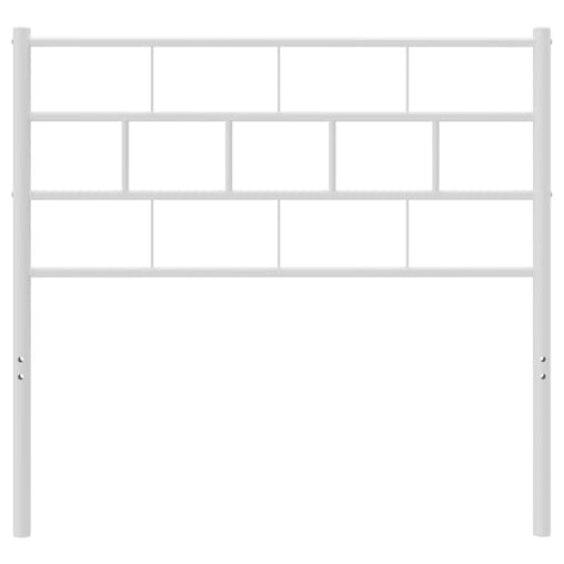 NNEVL Metal Headboard White 107 cm