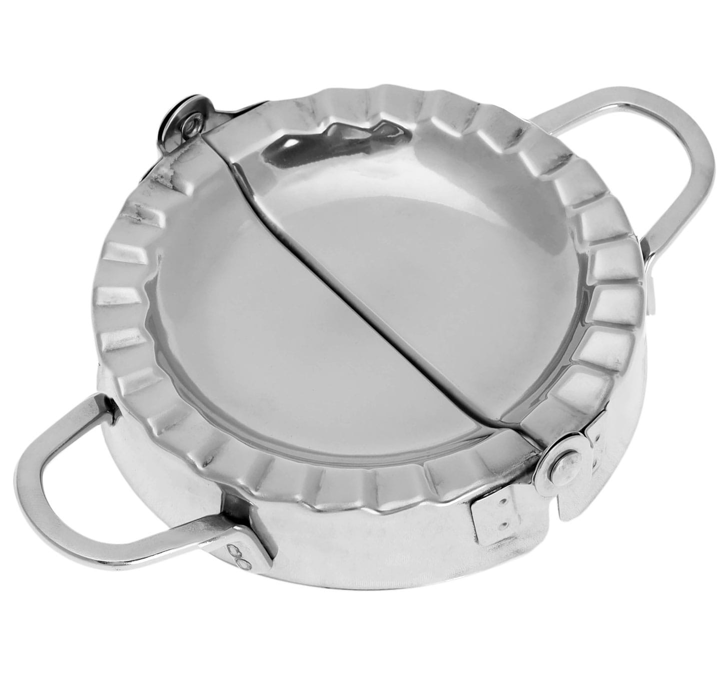 Forma do robienia lepienia pierogów 12cm duża metalowa maszyna pierogarka
