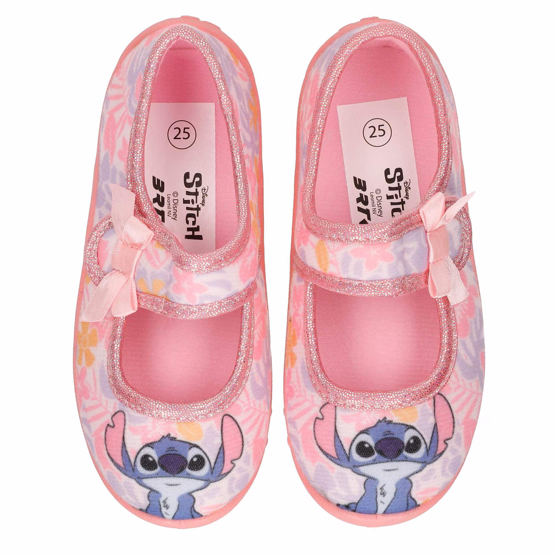 Różowe baleriny dziewczęce Stitch BARTEK 87853-45