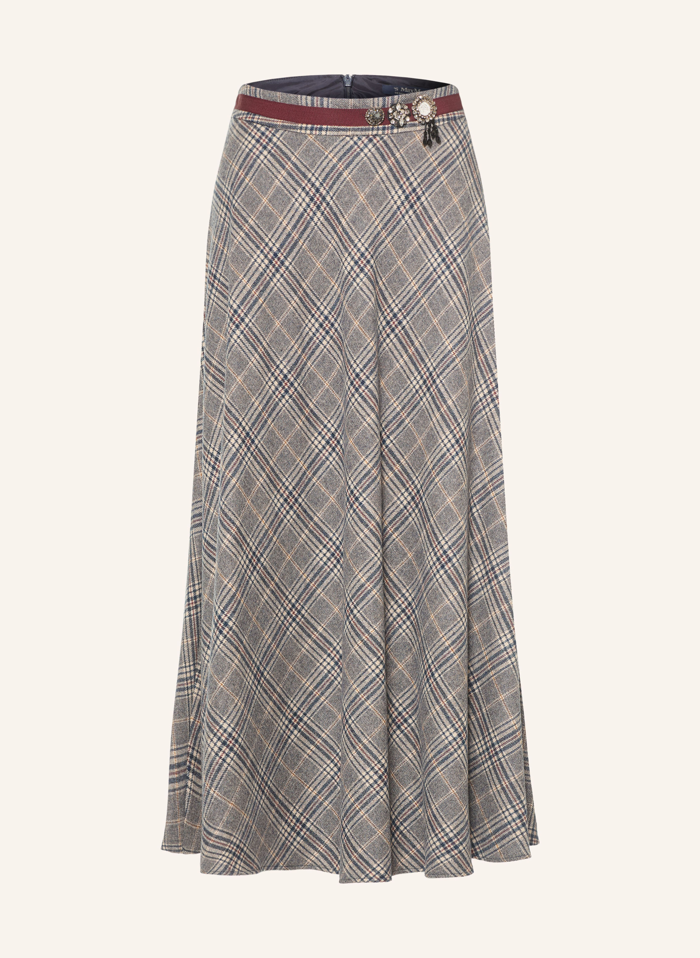 S Max Mara Rock BETA mit Schmucksteinen