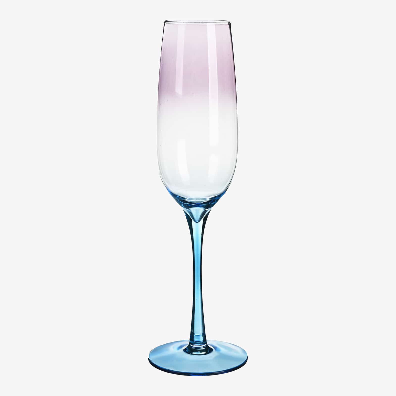 Sektglas Rainbow Bunt, ⌀ 7.5 cm, H 230 mm