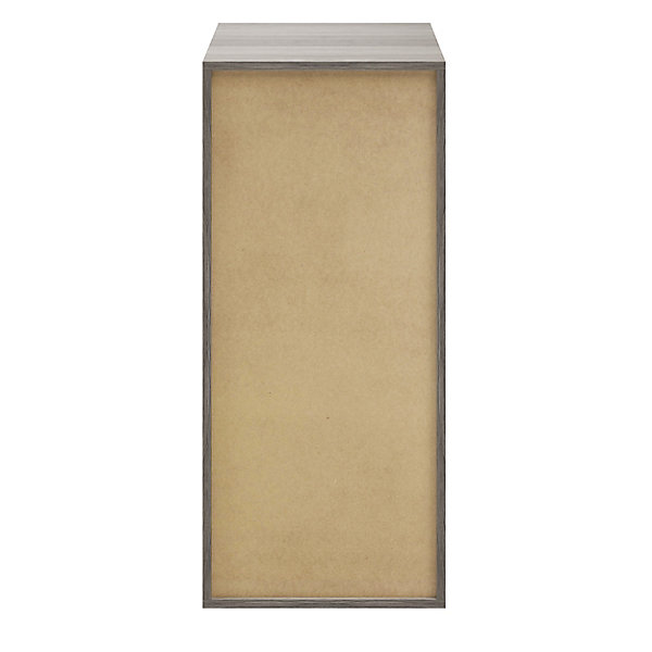 Caisson effet chêne grisé GoodHome Atomia H. 112,5 x L. 50 x P. 58 cm