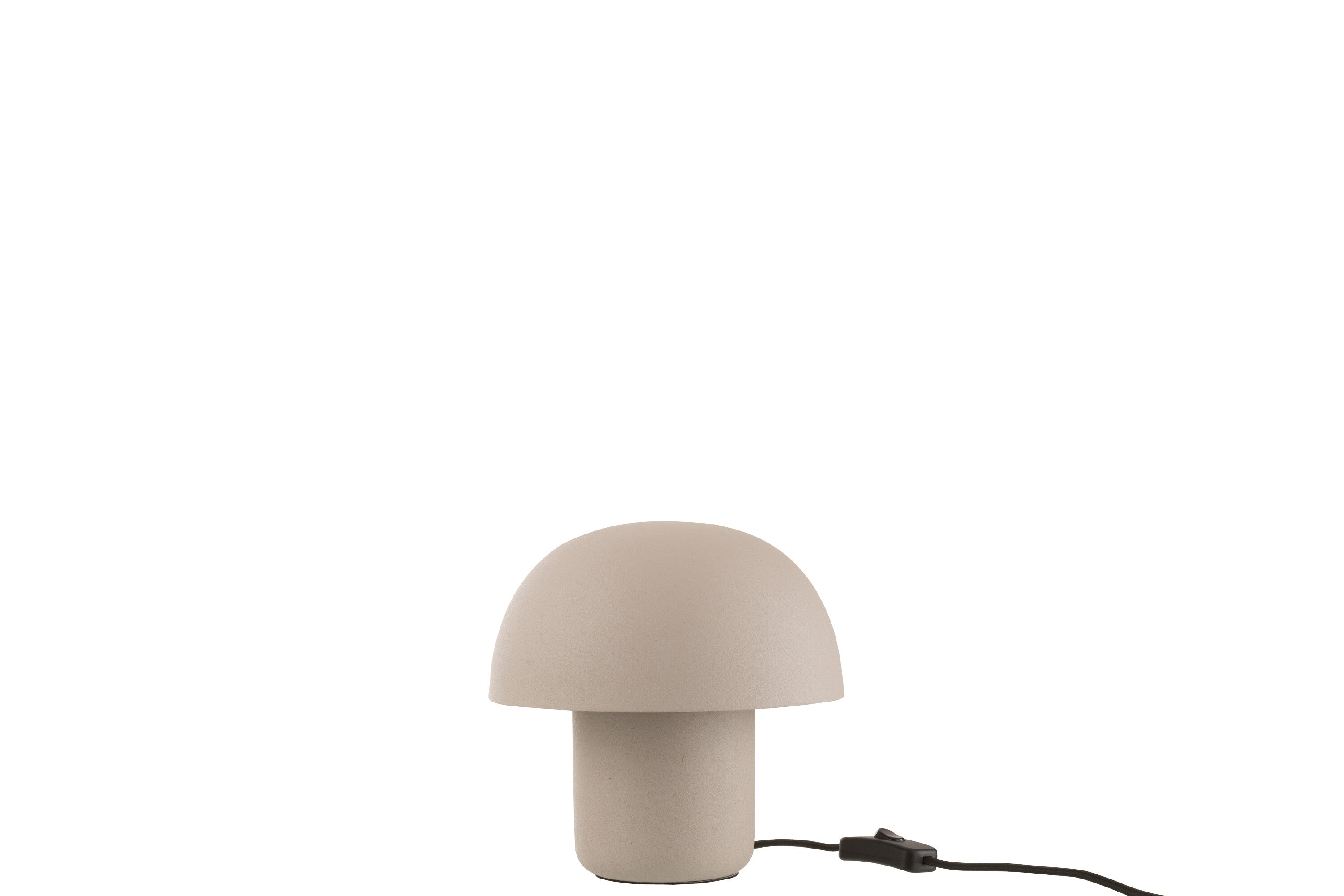 J-Line tafellamp - ijzer - beige - small