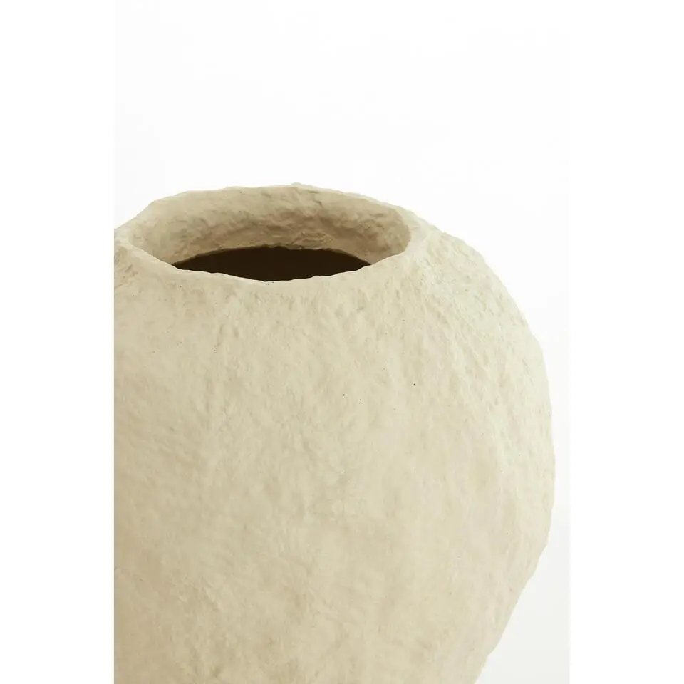 Vaas Pantoja - Zand - &Oslash;45cm