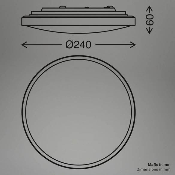 Leuchte, LED Deckenleuchte Sternencover, 12 W, weiß matt