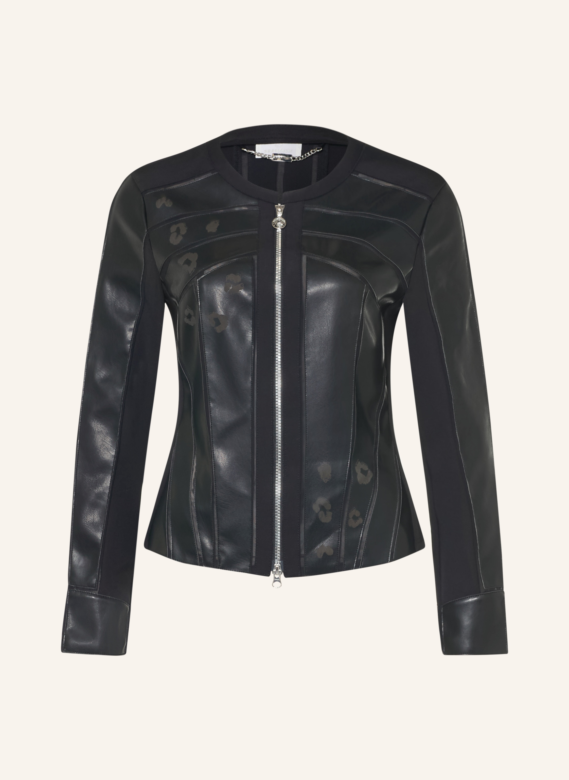 SPORTALM Jacke in Lederoptik