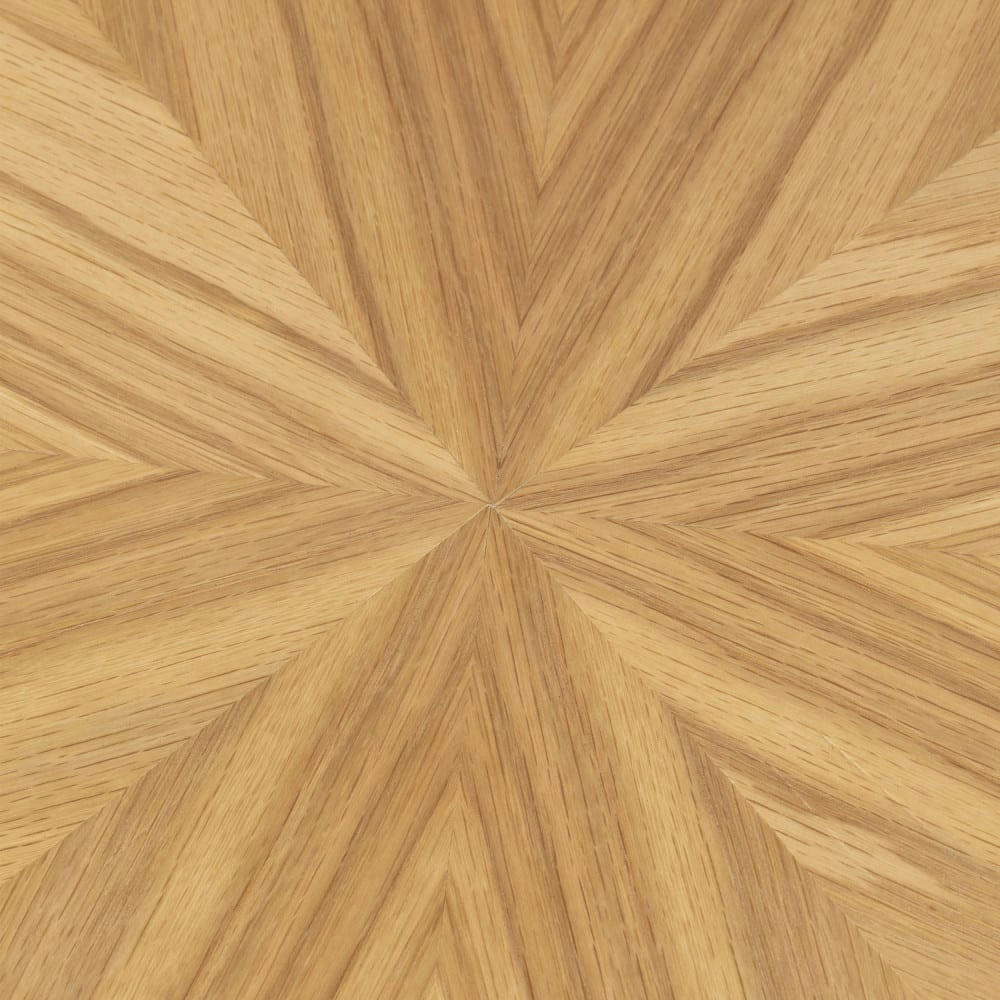 FABIO - Table d'appoint ronde en bois D50cm bois clair