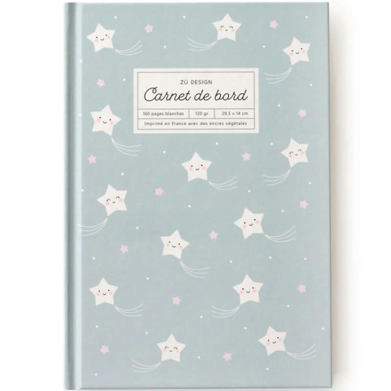 - Carnet de bord Etoile (160 pages blanches)