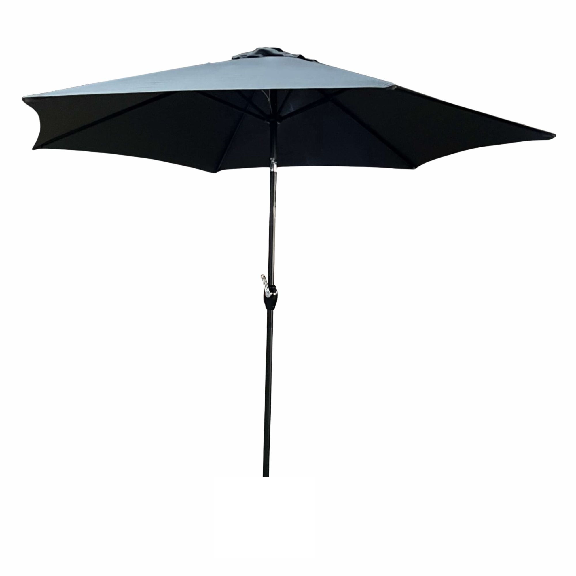 Parasol ogrodowy ORIENT z regulacją szary270x270x235 cm