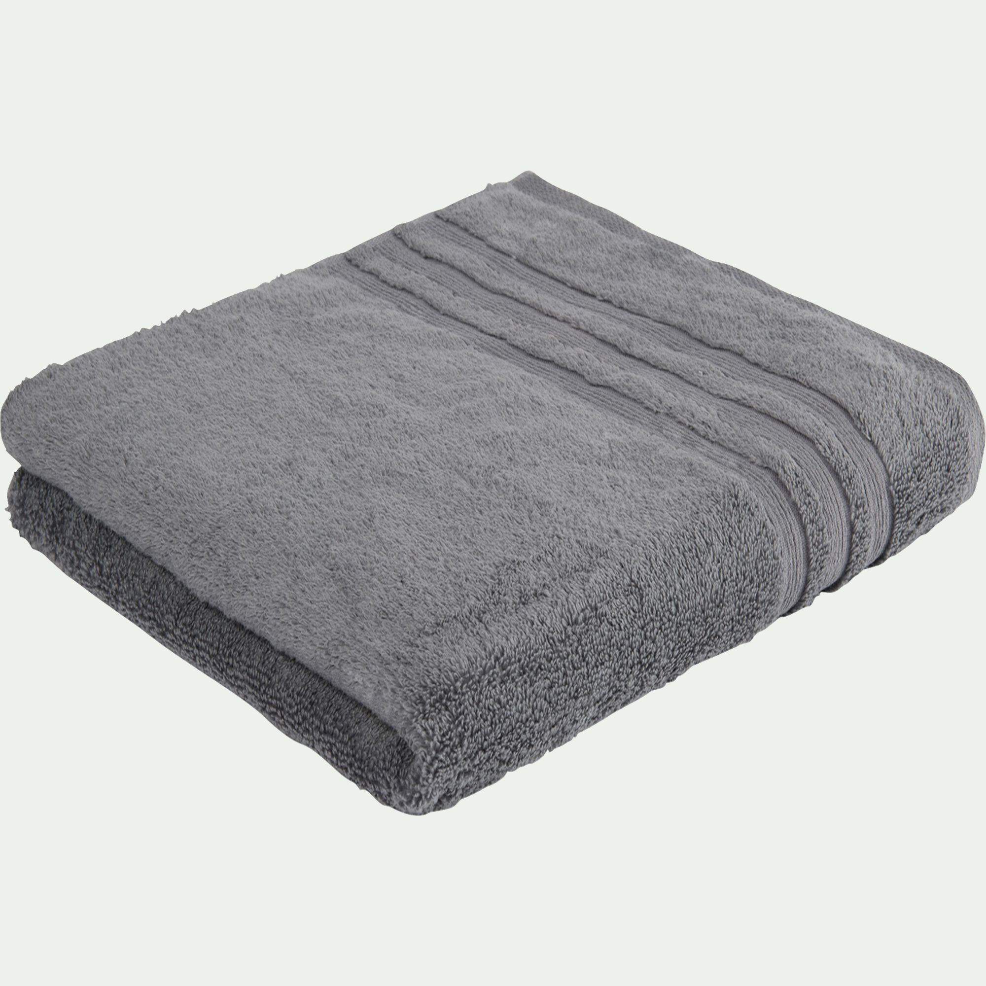 NOUN - Linge de toilette bouclette en coton - gris anthracite