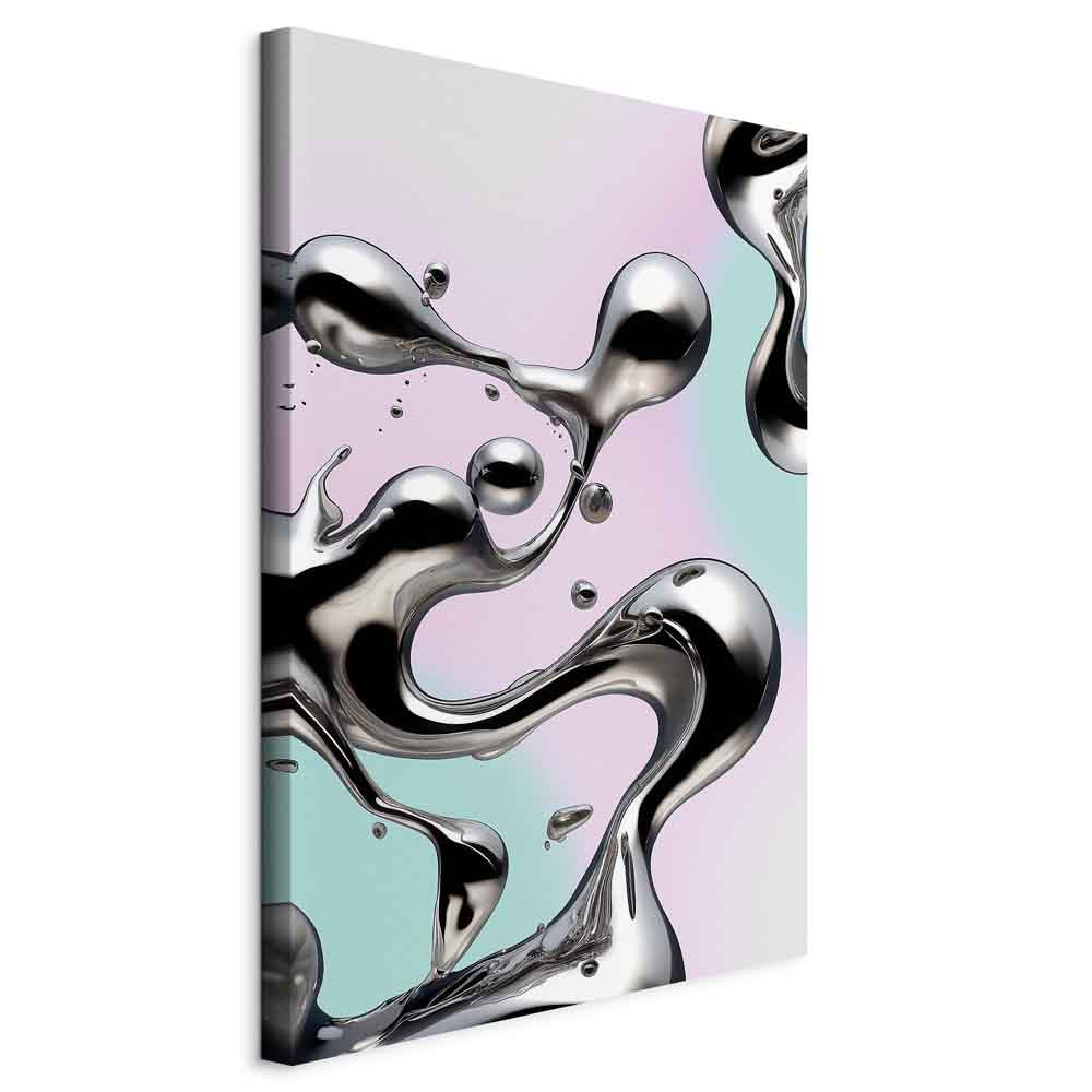 Obraz Metaliczne Płynności 20 x 30 cm