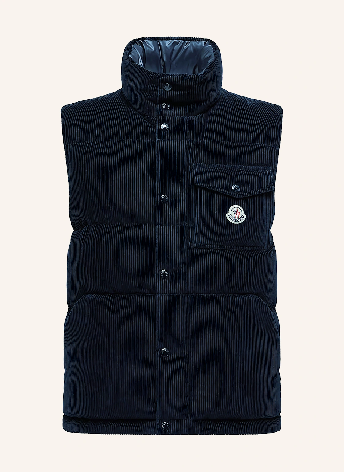 MONCLER Daunenweste AGEN aus Cord