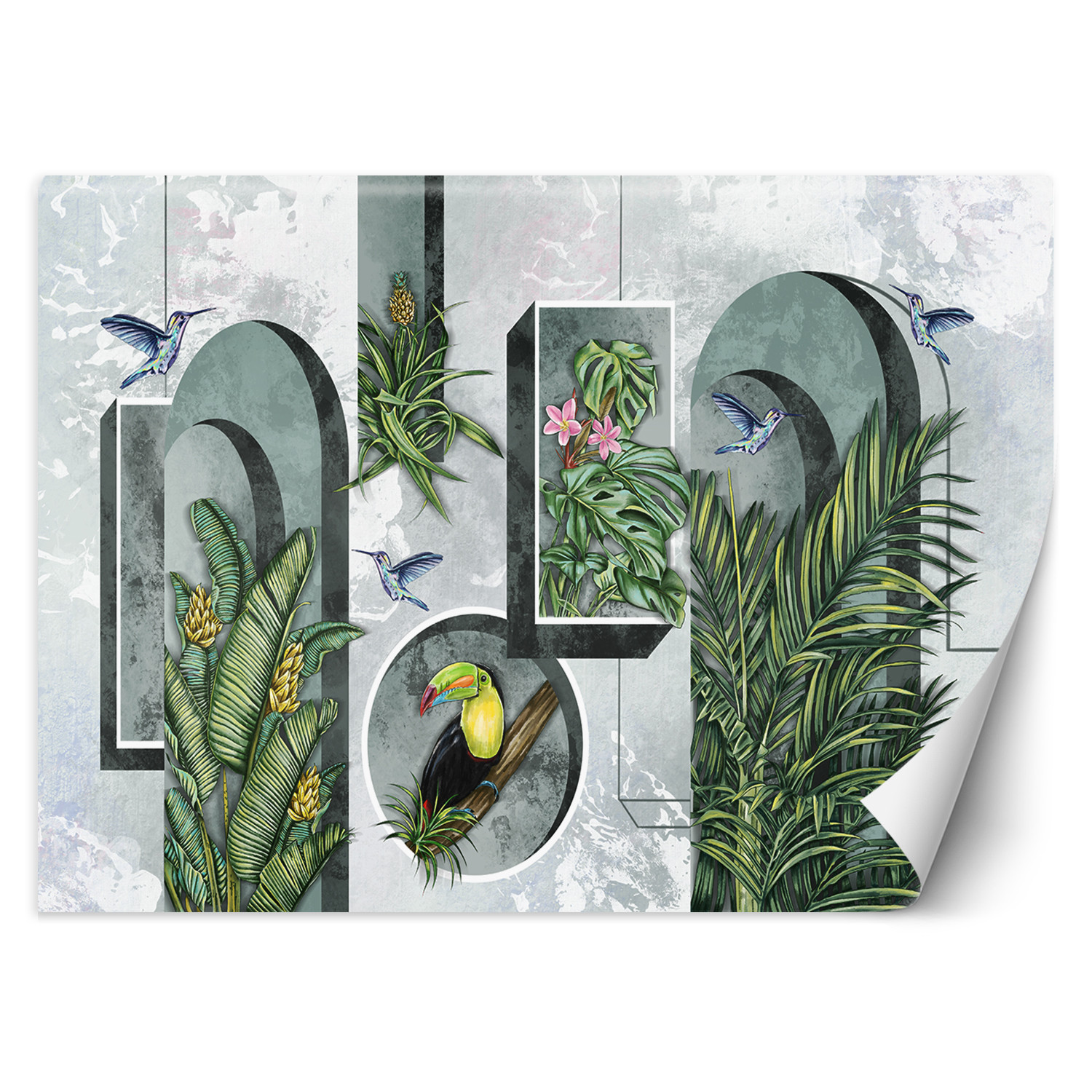 Feeby Fototapeta, Kolumny łuki bluszcz 150x105