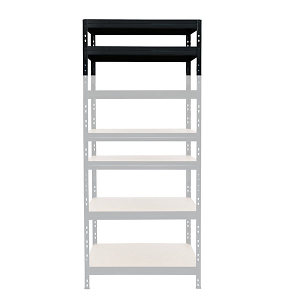 Extension pour étagère de garage en acier thermo-laqué H 46 x L.97 x P.60 cm GoodHome Rand