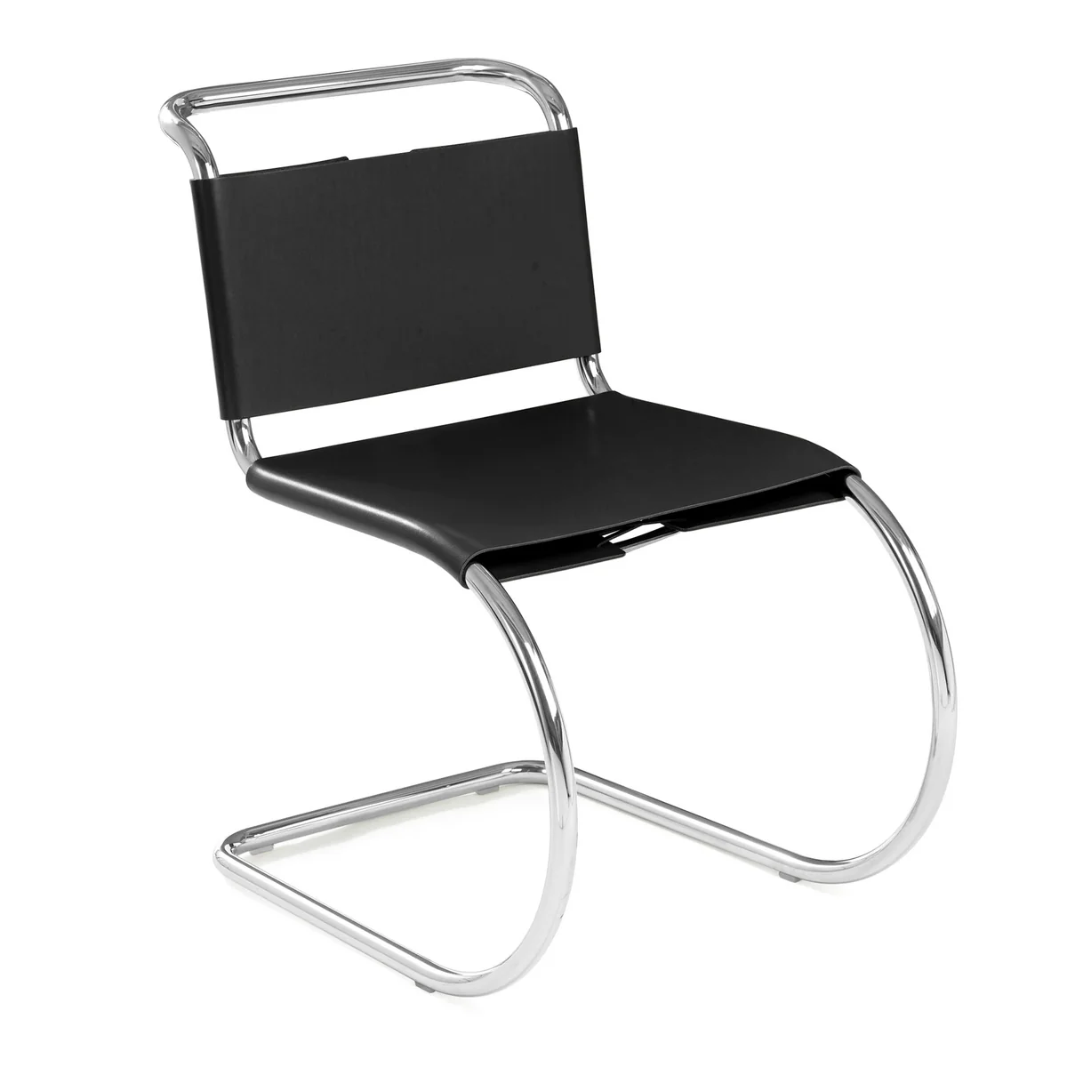 Knoll - MR Beistellstuhl ohne Armlehnen, Rattan