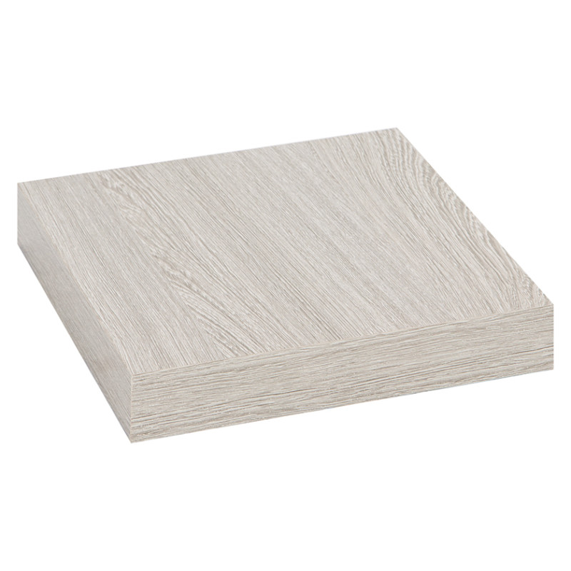 Tablette murale Chêne gris 23 x 23,5 x 3,8 cm PRACTO HOME
