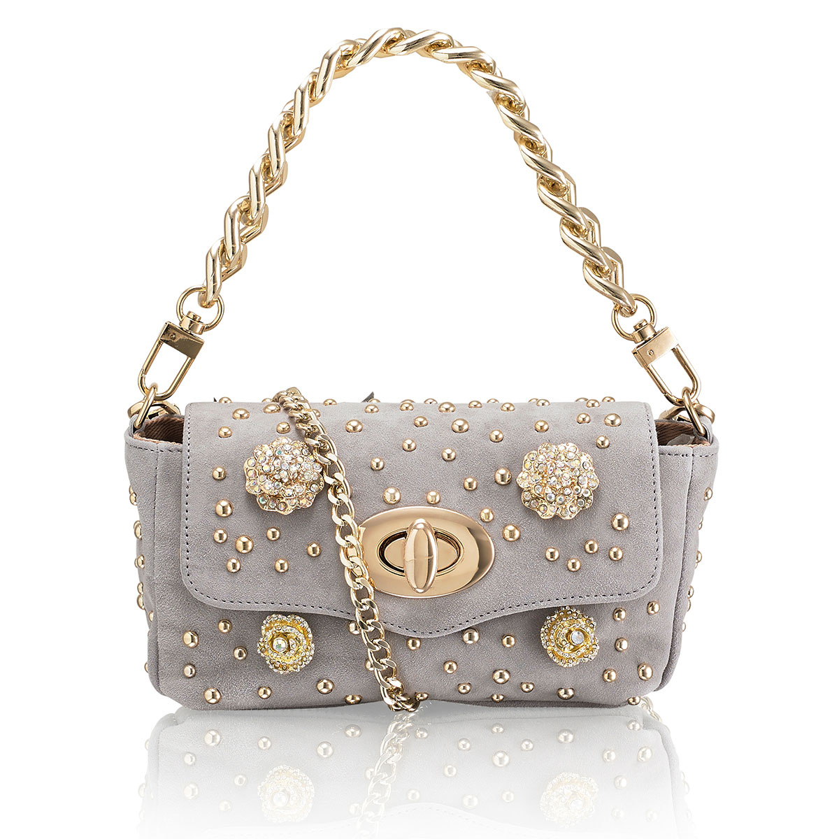 Russell & Bromley ROSEHIP Mini Chain Strap Bag