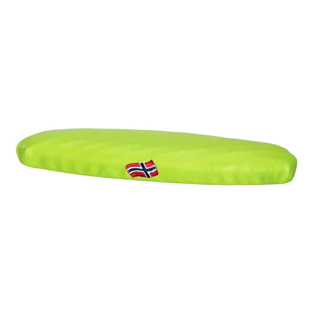 Goldline Norway Waterproof Nylon Oval-Headed Curling Broom Replacement Pad, Lime Green