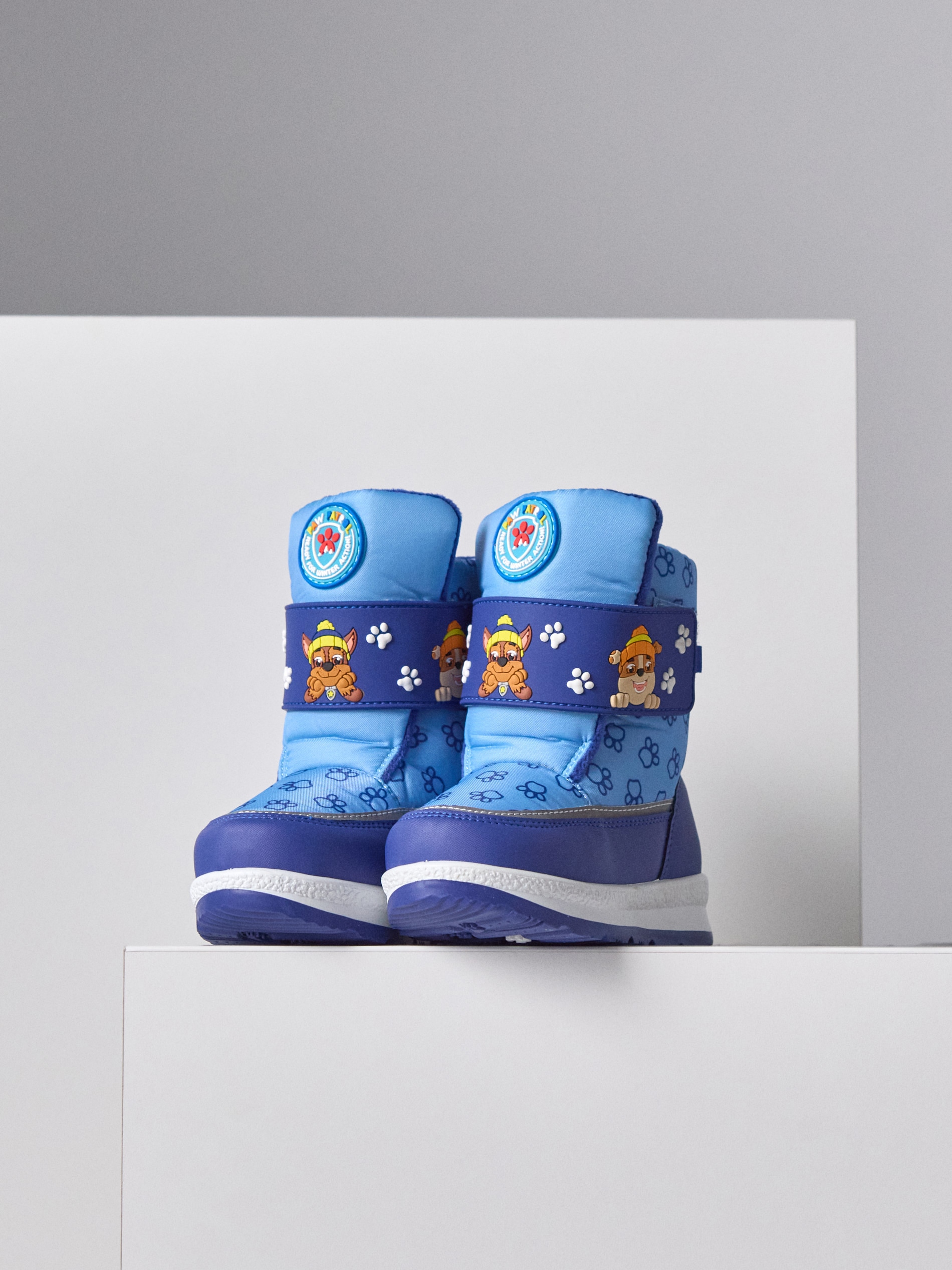 Ocieplane śniegowce z odblaskowymi elementami PAW Patrol