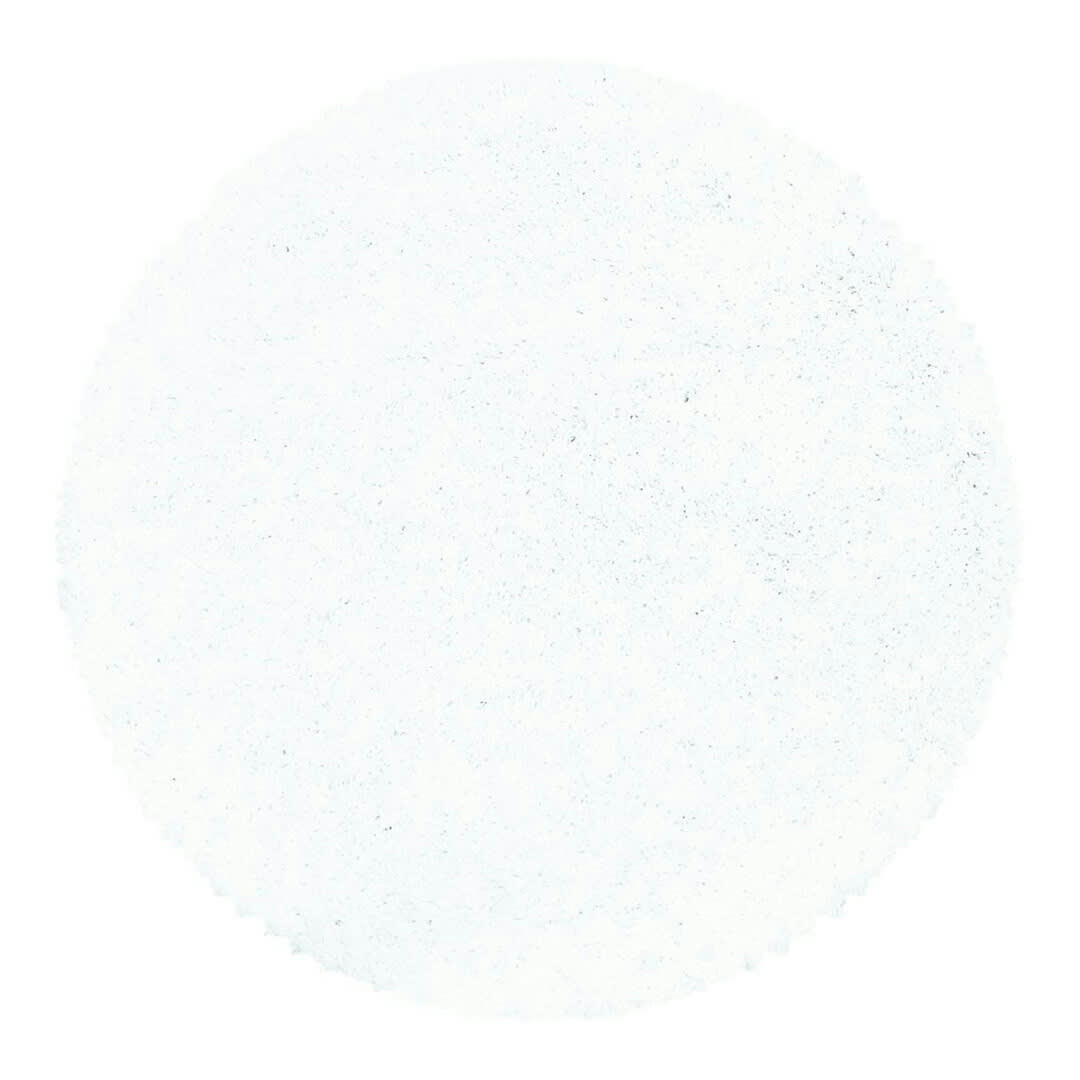 GADOL - Tapis uni design en polypropylène blanc Ø 120